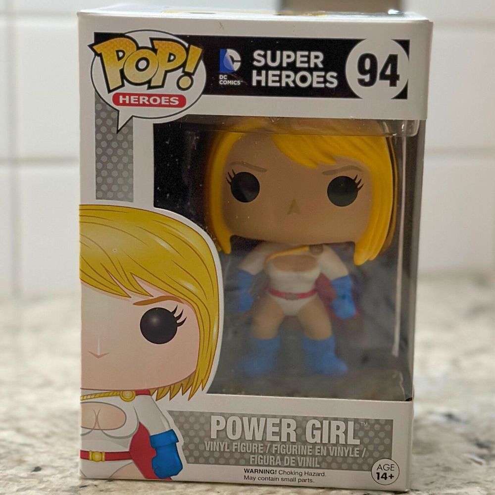 Funko Pop! 94 DC Comics Super Heroes Power Girl NIB